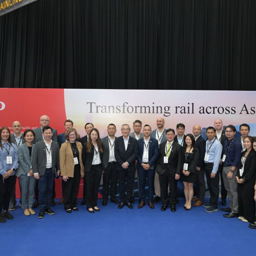 Arup experts gathered at Asia Pacific Rail 2025