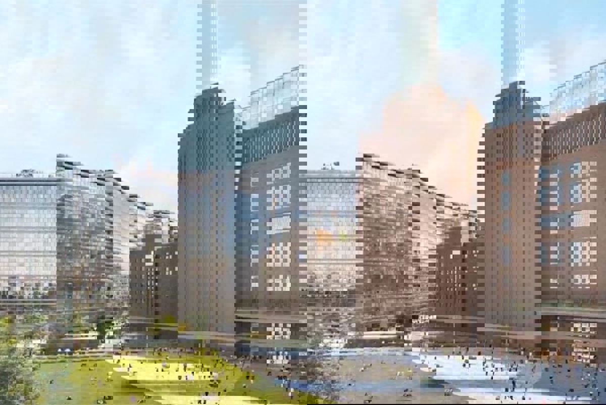 CGI of Battersea power station masterplan