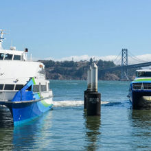 Boats in San Francisco bay