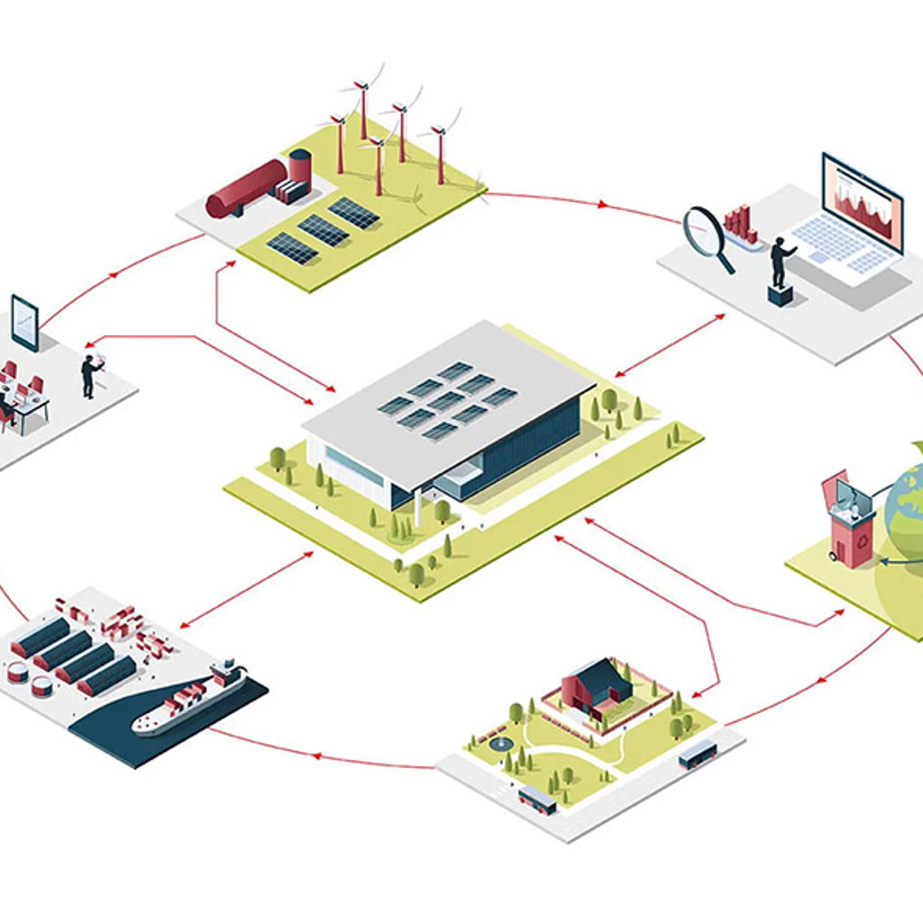 Redefining the green factory illustration