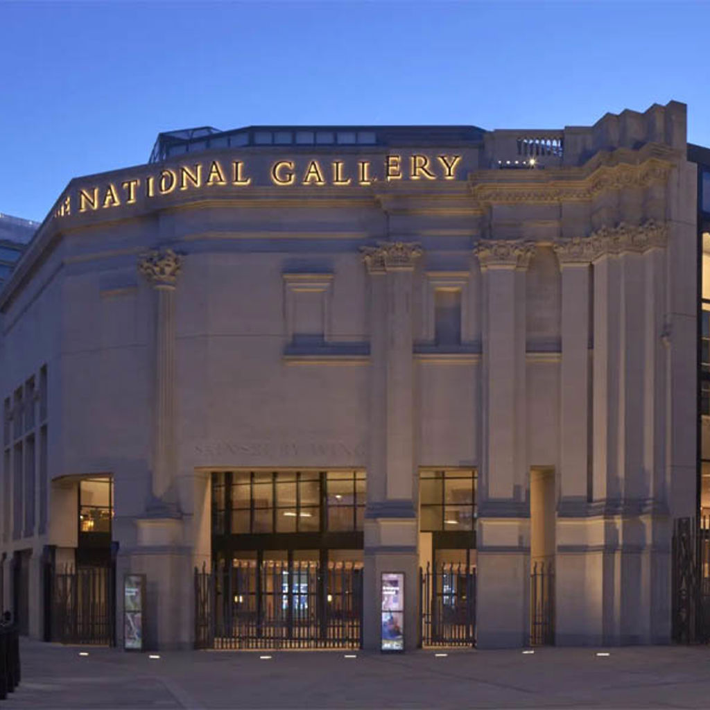 View of National Gallery's Sainsbury Wing